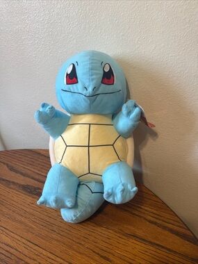 Squirtle Plush large 13 inch new with tags Pokemon
